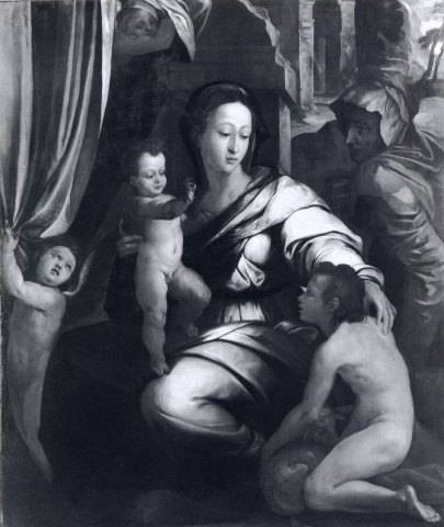 Christie's — Grazia Leonardo - sec. XVI - Madonna con Bambino, san Giovannino e santa Elisabetta — insieme